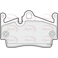 Brake Pads Set For Porsche 718 Cayman 982 2.5 GTS Rear Apec 98735293900