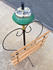 PORTACENERE ( PORTA CENERE ) CON PORTA RIVISTE ANNI 60 VINTAGE OLD PERFETTO