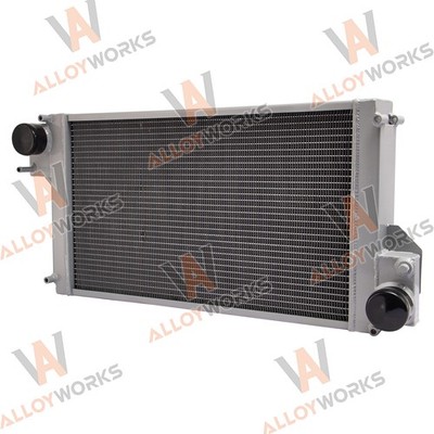 Aluminum Radiator Fits John Deere RE245236 7720, 7820, 7920 Asi Performance