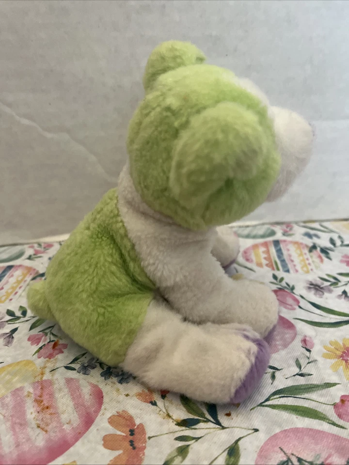 RARO Russ Yomiko Dreamers Verde Jack Russell 12206 Peluche Perro Cachorro Foto 2 de 4