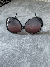 Sonnenbrille Damen Rötlich Braun Vintage Sty...