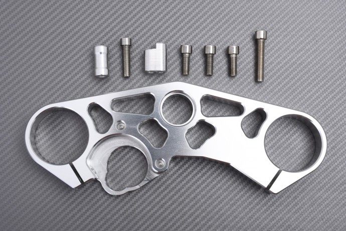 Té de fourche supérieur Suzuki GSXR 750 2006-2010 - Pièce racing alu