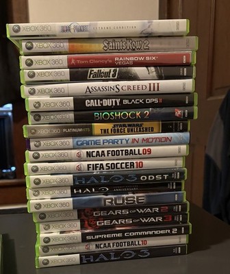 Microsoft Xbox 360 Game Bundle 22 Game Titles