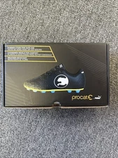 Puma ProCat Toddler Youth Pitch Outdoor Soccer Cleat Shoes Black/White Size 11