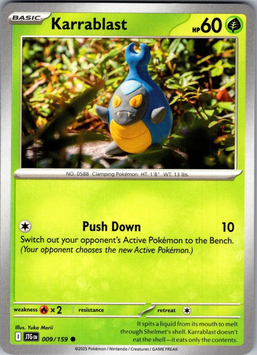 Karrablast Pokémon TCG Cards for sale | eBay