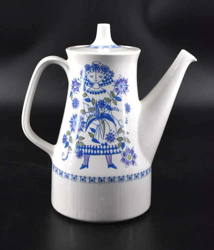 Turi Design LOTTE Coffee Pot with Lid Figgjio Norway Vintage 4 Cup 8.5"