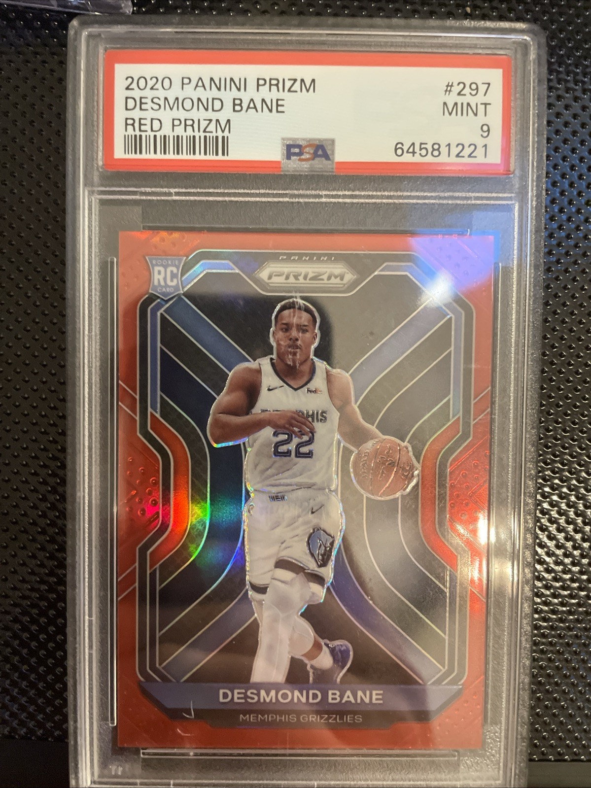 2020-21 Panini Prizm - Desmond Bane #297 Red Prizm /299 (RC)