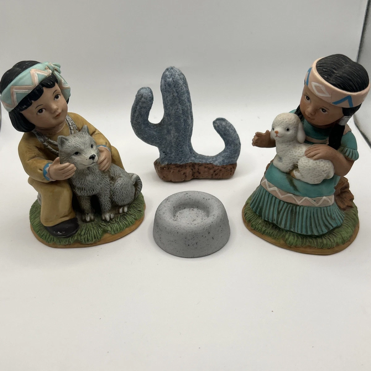 Homco Indian Indiana Homco Figurines for sale | eBay
