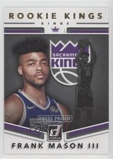 2017-18 Panini Donruss Rookie Kings Press Proof Frank Mason III #28 0x1