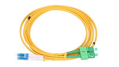 5903148916583 Patchcord Jednomodowy, Duplex, G657A, 3mm, 1m Extralink LC/UPC-SC/