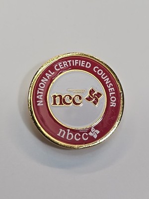 NCC National Certified Counselor Pin NBCC Natl. Board for Certified Counselors