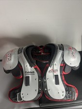 Riddell Power SPX Football Shoulder Pads OL/DL XL 48 -50 /20 -21 Gray Backplate