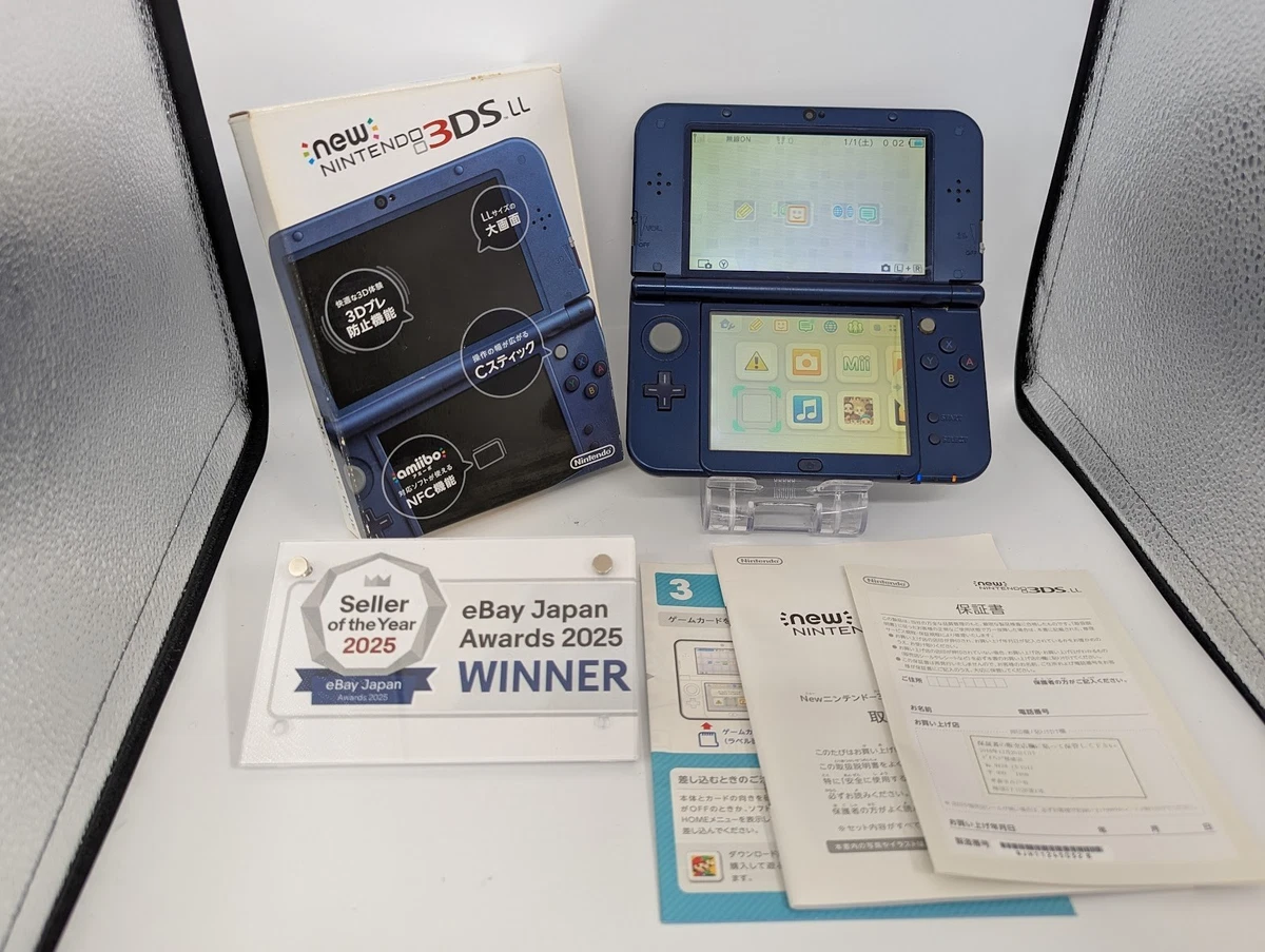 New Nintendo 3DS XL NTSC-J Blue Video Game Consoles for sale | eBay