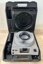 KODAK Ektagraphic E PLUS Slide Projector GREAT W Remote Tray, 2 Lenses  CASE