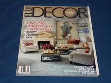 2014 SEPTEMBER ELLE DÉCOR MAGAZINE - 25TH ANNIVERSARY ISSUE COVER - H 13815
