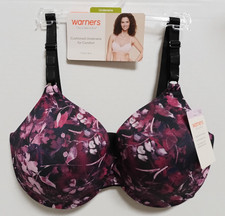 NWT Warner's This Is Not A Bra Underwire Lightly Lined T-Shirt Bra 01593 40D
