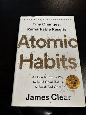 Atomic Habits James Clear Paperback Book