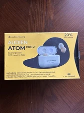 Audien ATOM PRO 2 Wireless Rechargeable OTC Hearing Aids