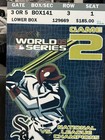 2005 World Series GM 2 Huge Oversized Ticket Stub White Sox Konerko Grand Slam — photo 2
