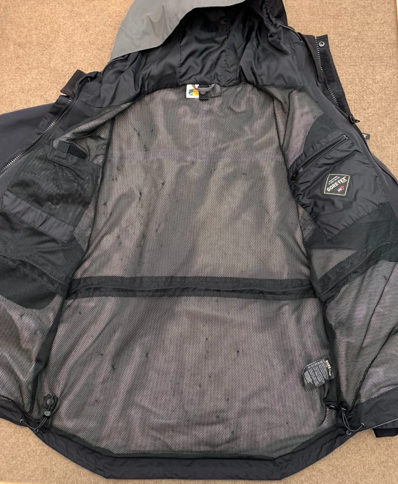Bass Pro Shops GORE-TEX Jacket Mens 2XL Pro Qualifier Rain Zip-Up Hooded Fishing - Image 3 of 4