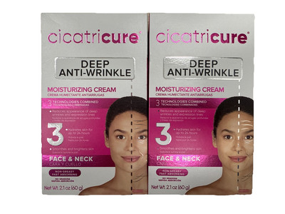 2 - Cicatricure Anti Aging 3-in-1 Facial Moisturizer Face & Neck Cream 2.1 fl oz