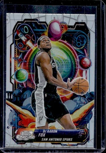 2025 Topps Cosmic Chrome De'Aaron Fox Refractor (RAW)