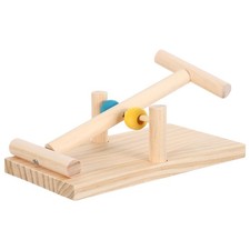 Parrot Seesaw Toy Rope Perches for Parrots Bird Stand Training Parakeets