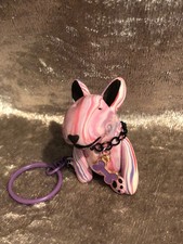 Boadacious bullies handsculpted english bull terriers Stars Keyring / Chain
