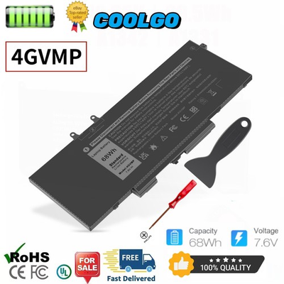 #ad 🔥LOT 4GVMP Battery For Dell Latitude 5400 5500 Precision 3540 M3540 68Wh 7.6V $693.00