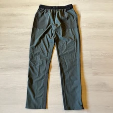 Unipro Men's Green Qwick-Dry Drawstring Jogger Pants Size S (28-30)