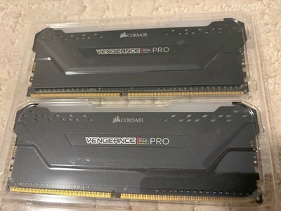 Corsair Vengeance RGB Pro 16GB Desktop Memory - CMW16GX4M2D3600C18