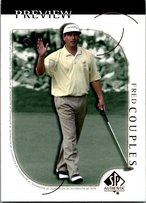 2001 Upper Deck SP Authentic Preview Golf / Chose Your Card / Free Shipping