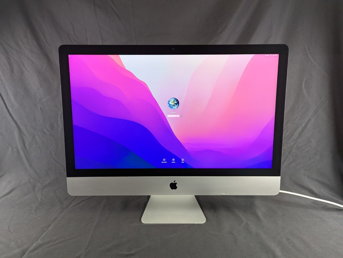 iMac (Retina 5K, 27-inch, 2019) with 32GB RAM & 512GB SSD