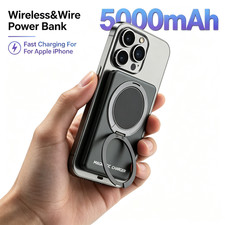 Magsafe Power Bank Magnetic Wireless External Charger For iPhone 17 16 15 14 13