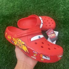 Crocs Adults Classic Disney Cars Lightning McQueen Clogs 205759-610 Multi  Size