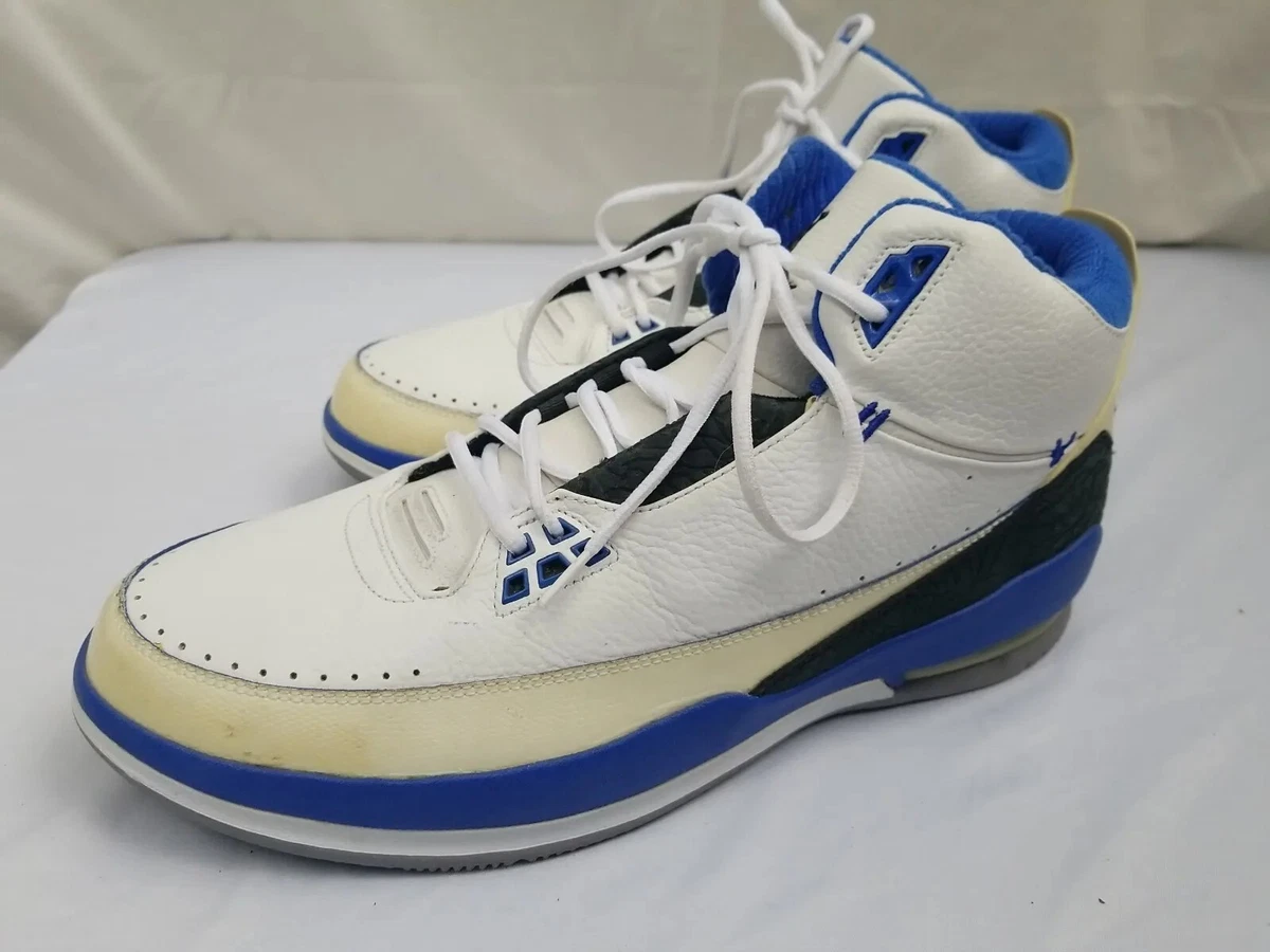 Blue top jordans 2