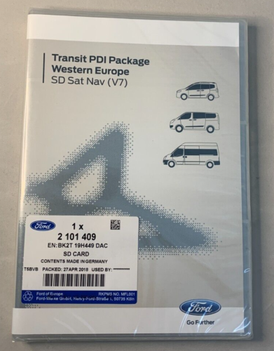 Transit PDI Package Western Europe SD Sat Nav V7 - Afbeelding 1 van 2