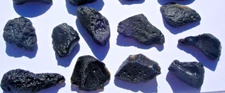 10 TEKTITE LOT SMALL METEORITE WHOLESALE BUNDLE STONE METEOR SPACE ROCK ASTEROID