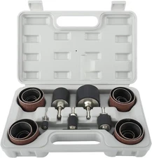 25Pc Sanding Drum Tool Set Spindle Sanding Sleeves Kit for Rotary Tools 1/2"-2"