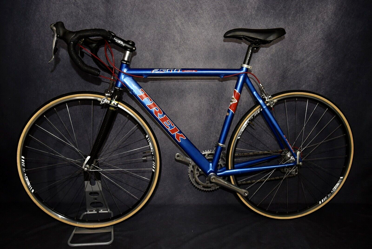 TREK 2500 RACE ROAD BIKE LARGE SIZE, 55 CM, 18 SPEED, ALUM, CARBON