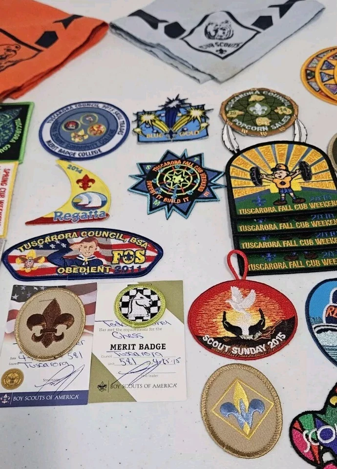 BSOA Boy Scouts of America Cub Scouts Patch Lot of 43 - Image 4 of 4