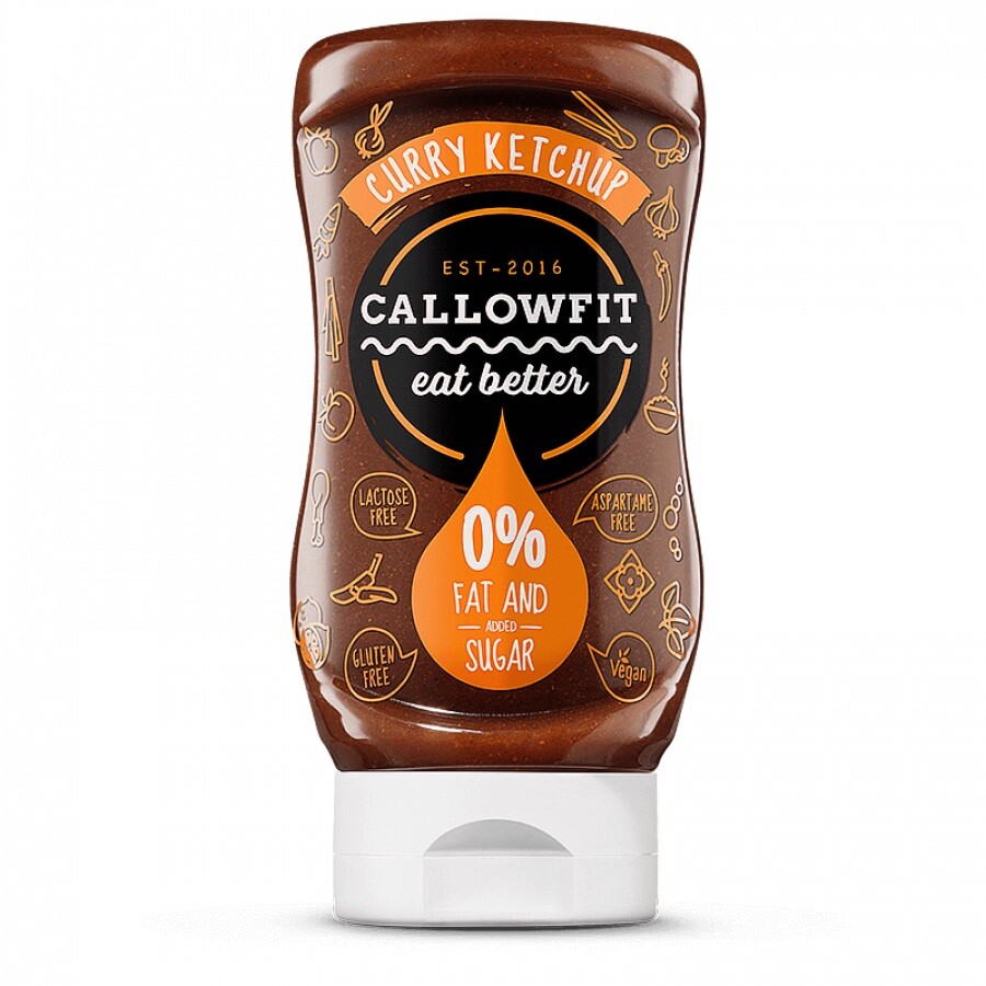 Callowfit Salsa Curry Ketchup 300ml