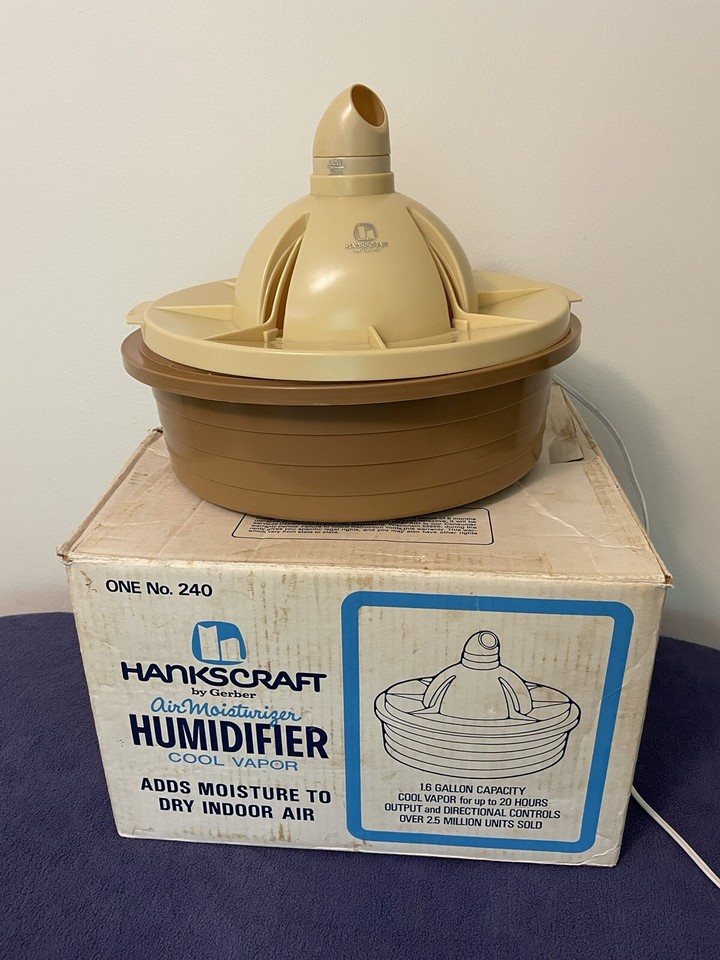 Hankscraft Gerber Humidifier Cool Vapor 240 Working Vintage Box | eBay