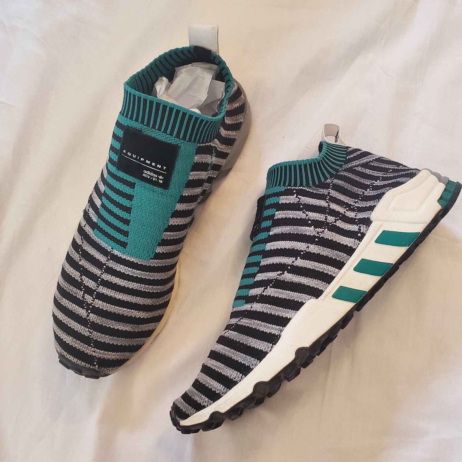 construcción naval comentarista Permiso Equipment Adidas ADV 91-18 EQT Support Subgreen Mens EUC Size 8 | eBay