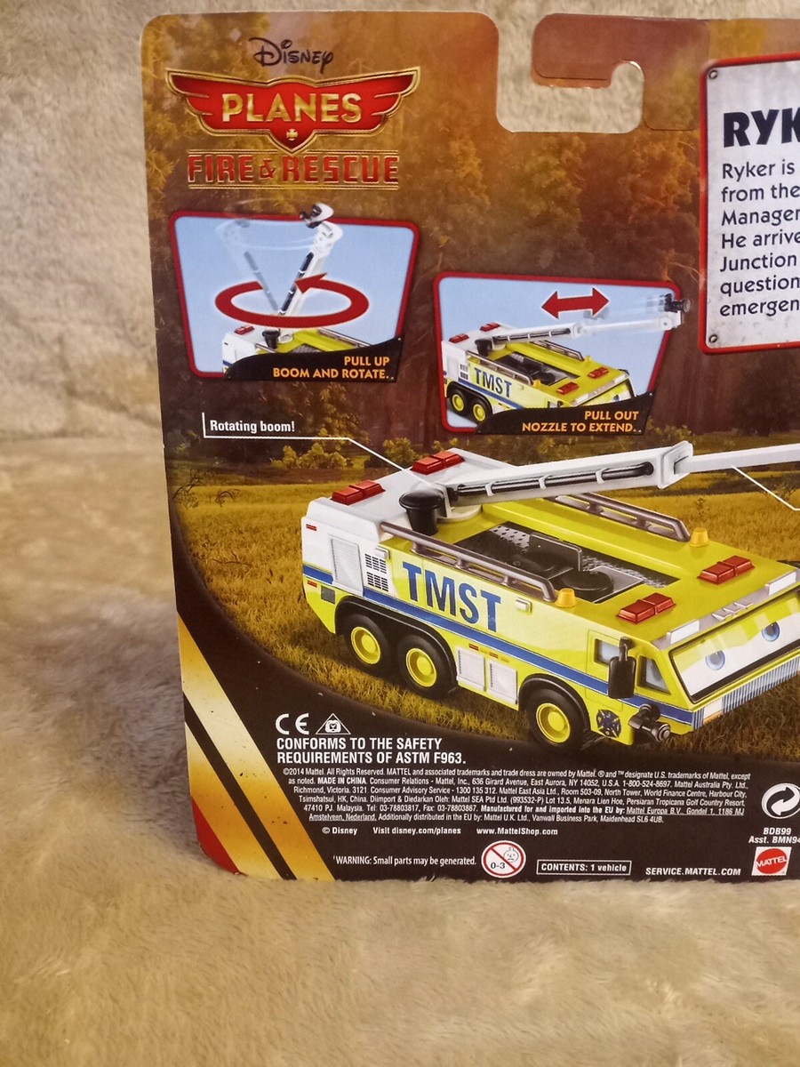 Disney Planes Fire and Rescue Deluxe Ryker with Moving Boom