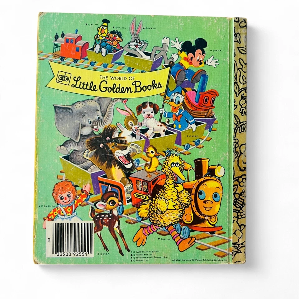 The Three Bears Little Golden Book #307-44 Vintage Hardcover Classic Story 1982 Foto 2 de 3