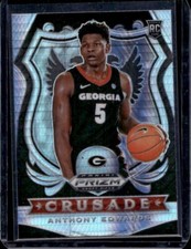 2020 Panini Prizm Draft Picks Anthony Edwards Hyper Rookie RC #81 Timberwolves