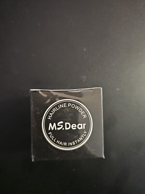 New Ms.Dear Hairline Powder Medium Brown Full Hair Instantly 4g. Free Ship 05/27