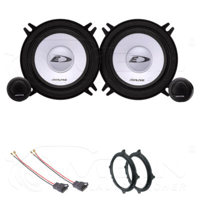 ALPINE LAUTSPRECHER für AUDI A3 8L 1996-2004 Front Vorn Tür 2-Wege 250W #AA0S