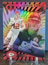 2024 Panini Illusions Carson Steele #44 RC